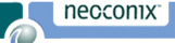 A logo of the company neco.