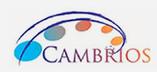 A logo of cambria, with the word cambra in front.