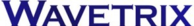 A blue and white logo for avex.