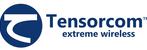 A blue and white logo of tenso extreme