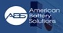 A logo of american battery solutions