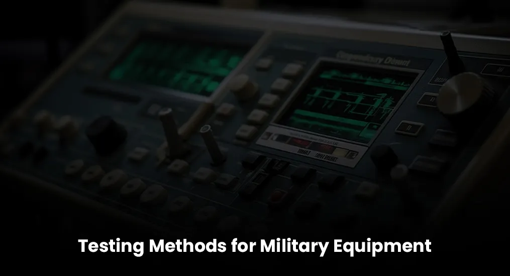 Four methods of stress testing military equipment.