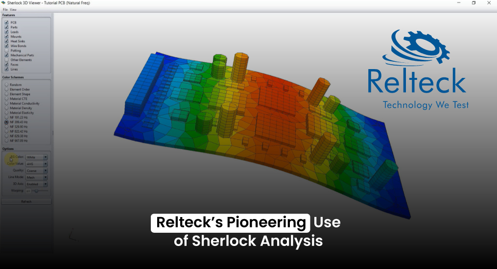 Relteck using PCB Sherlock Analysis to pioneer new testing technology in 2025