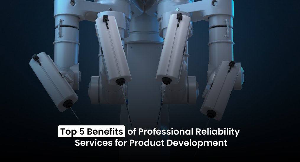 Robotic arms representing advanced Reliability Services in product development
